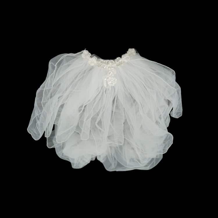 Voile de mariage blanc