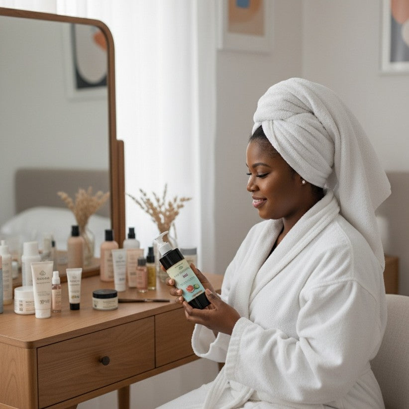 Lait hydratant corps frais Pastèque &amp; Karité – Soin naturel peau sèche 250ml