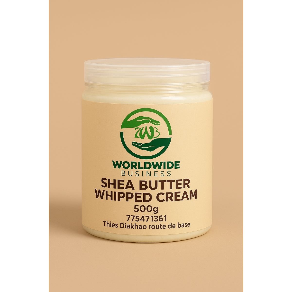 Chantilly Soin naturel corps et cheveux nourrissant au karité coco (500g)