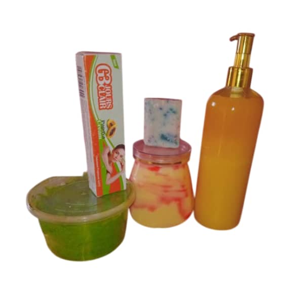 Gamme urgence blanchissante – Pack soin complet naturel pour peau éclatante