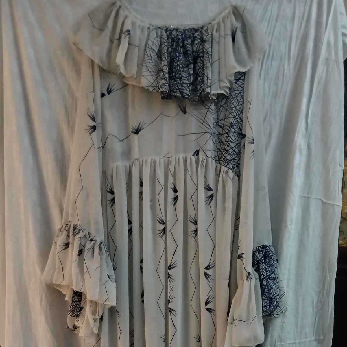 Robe femme en chiffon