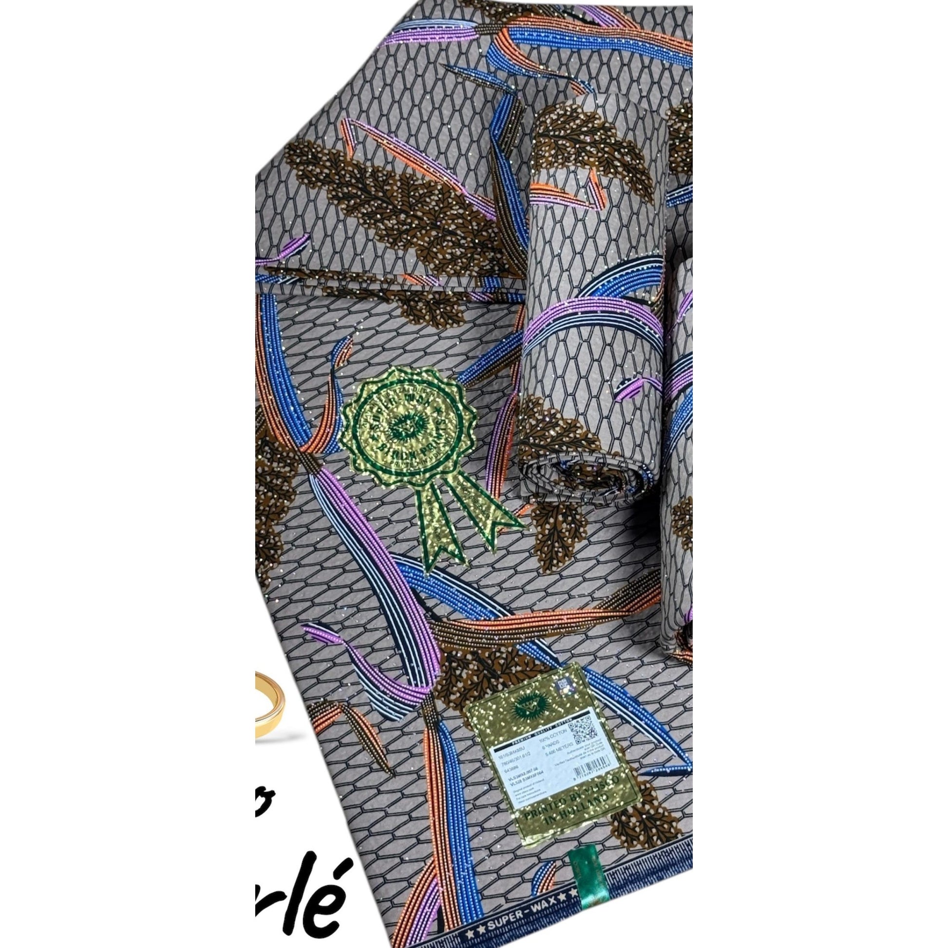 Tissu Wax Ankara Premium - Éclat Culturel