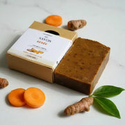 savon curcuma éclat naturel anti-taches pour peau radieuse