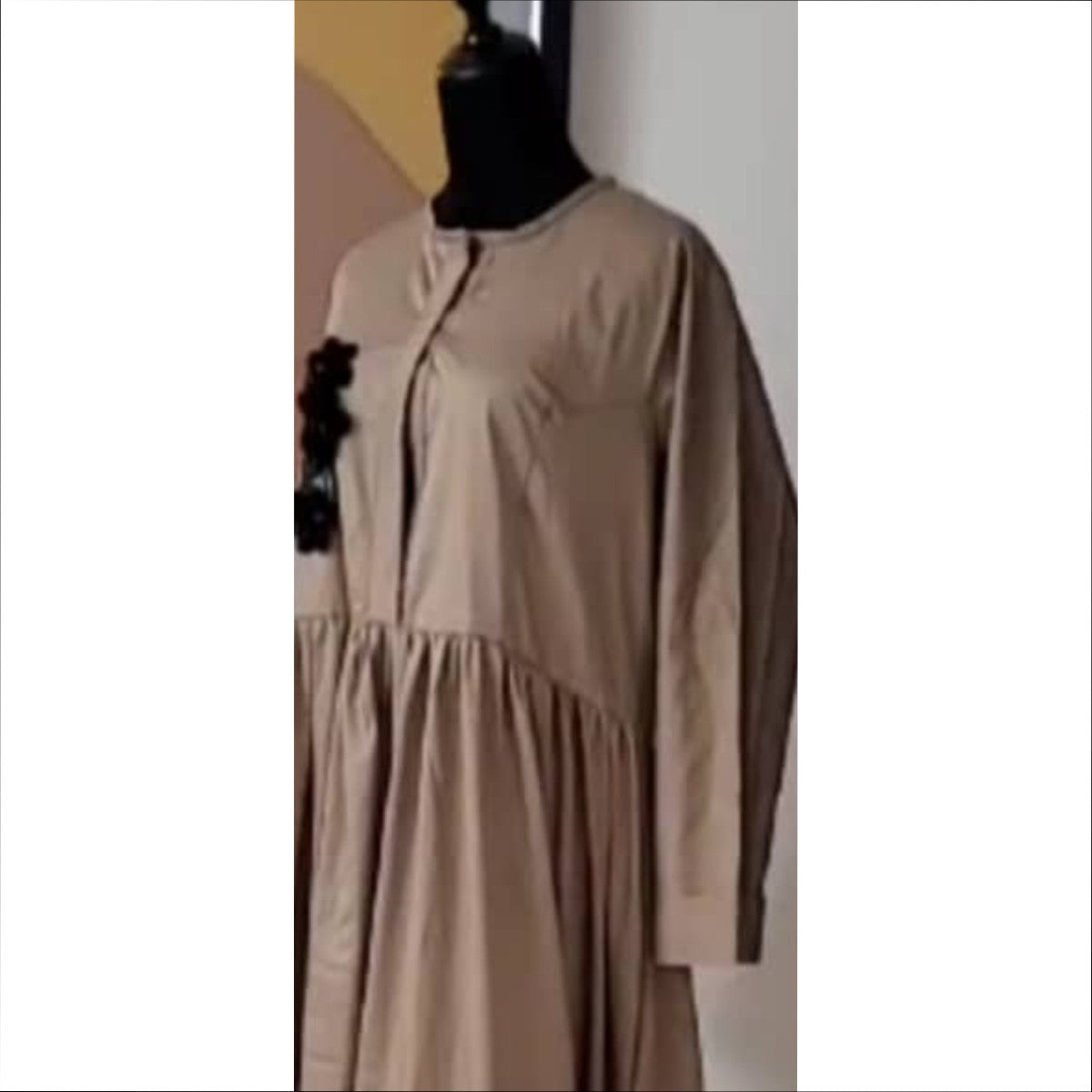 Robe Évasée Bohème Chic Lin Coton - Élégance Décontractée