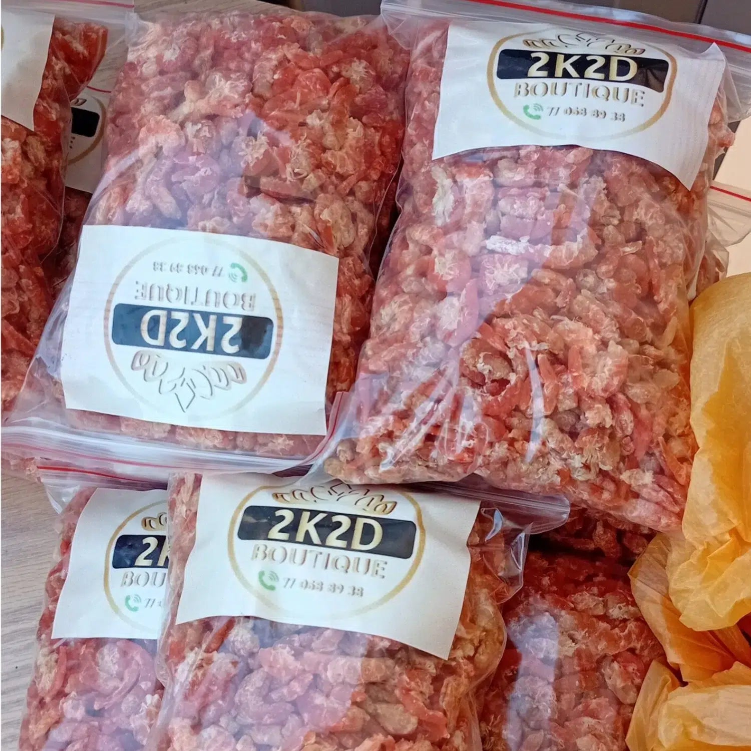 Crevette sèche premium pour des recettes irrésistibles