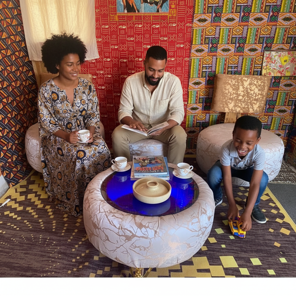 Banquette Pneus Recyclés Art Déco - Confort et Élégance