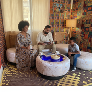 Banquette Pneus Recyclés Art Déco - Confort et Élégance