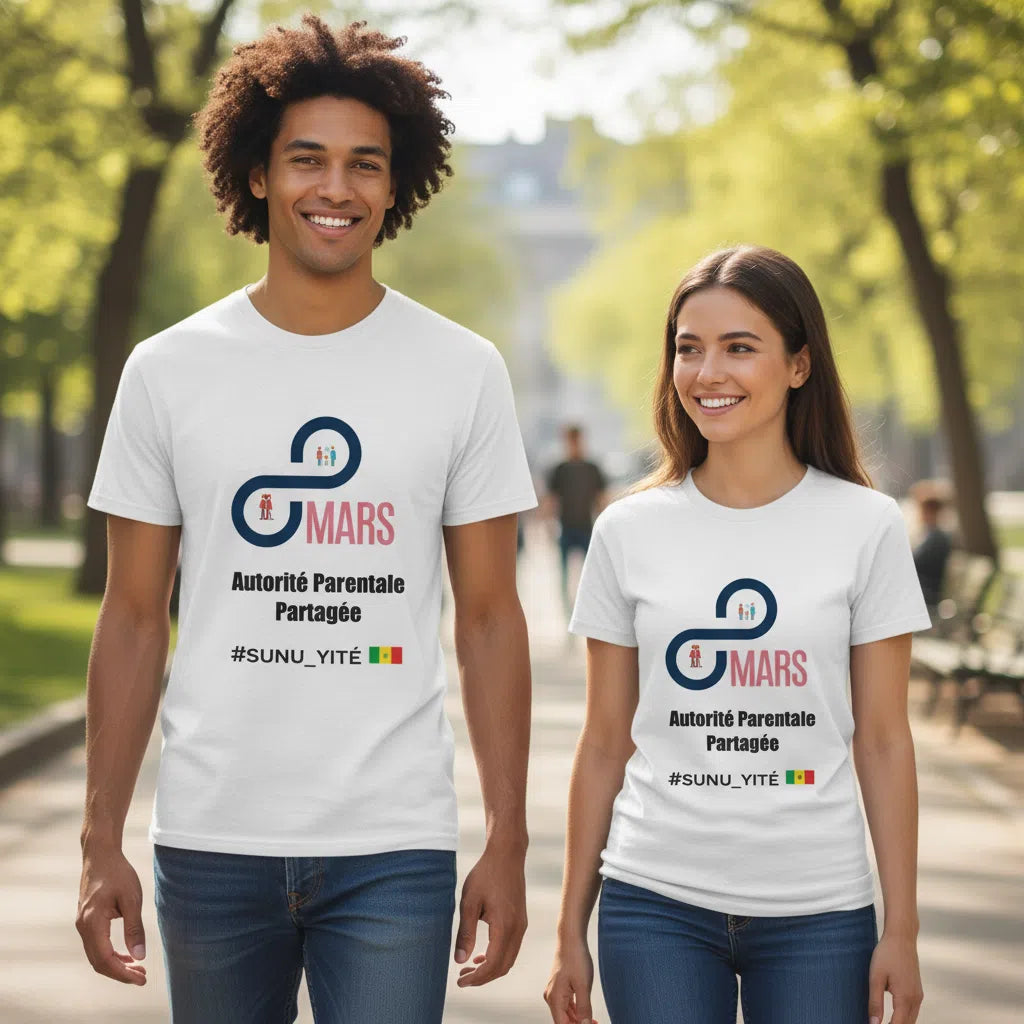 Tee-shirt Coton Blanc Infini - Équilibre Parental