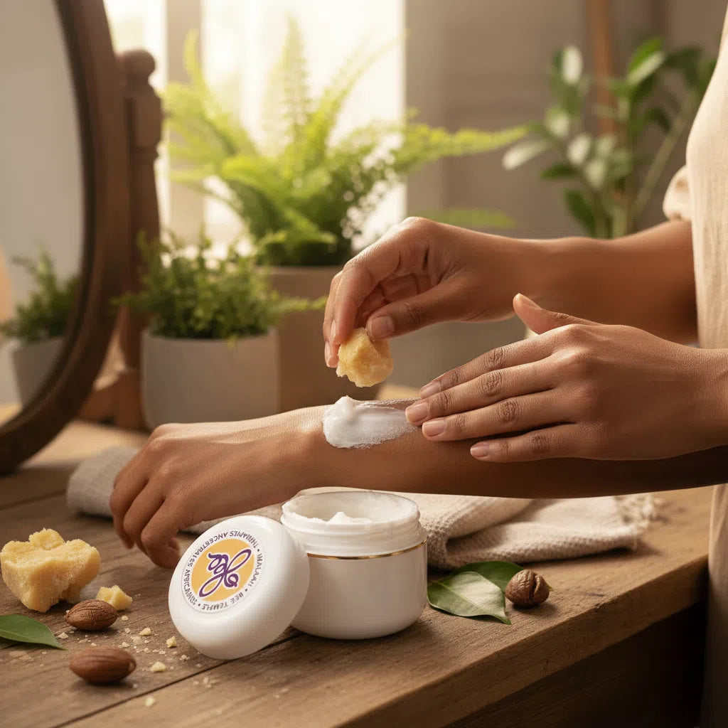 Crème Thérapeutique Karité Naturel - Éclat Intemporel