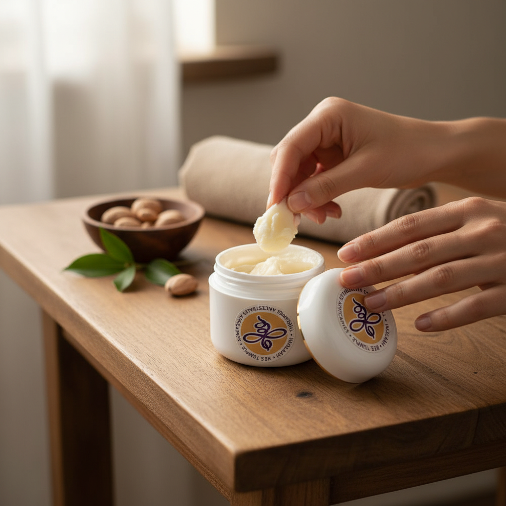 Crème Thérapeutique Karité Naturel - Éclat Intemporel