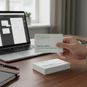 Cartes de Visite Personnalisées Multicouleurs - Créativité Moderne