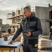 Tenue de Travail Ergonomique Gris Noir - Confort et Style Pro