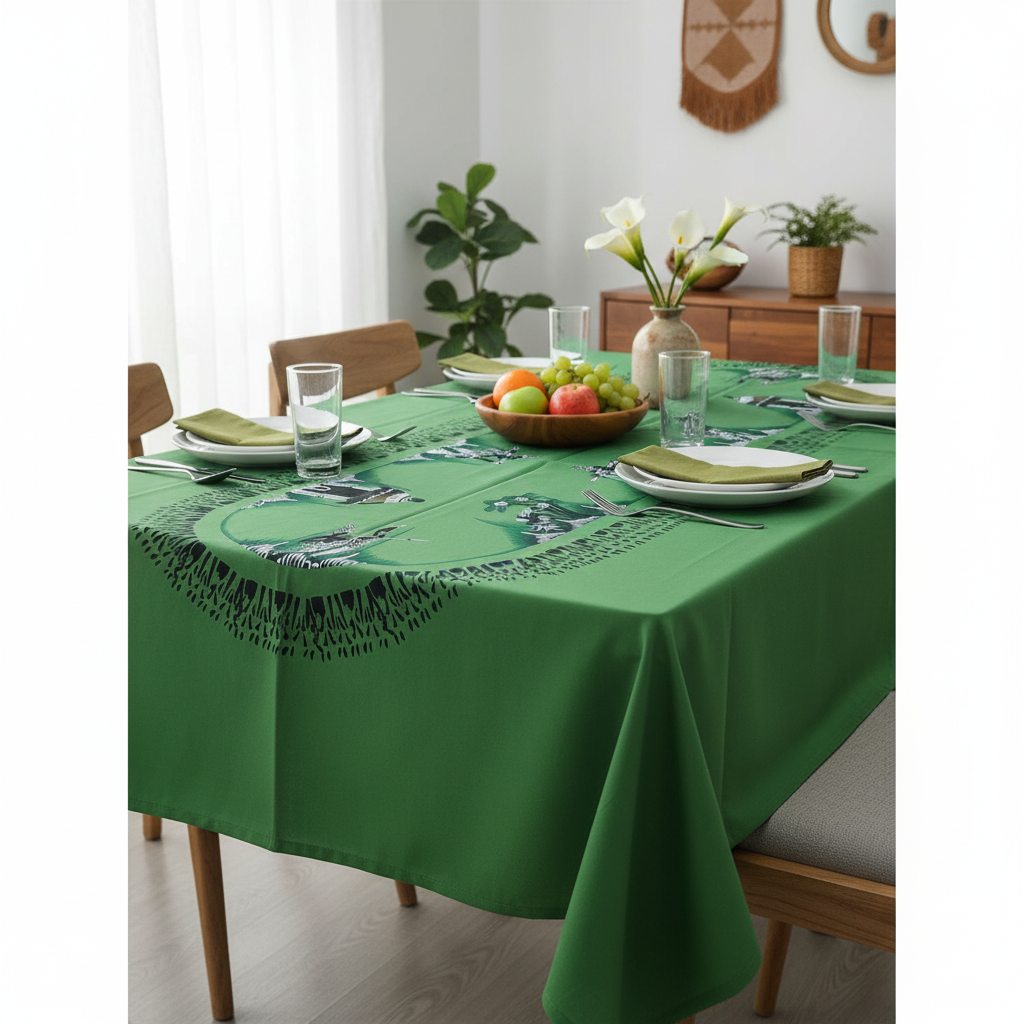 Nappe Tribale Éclatante - Élégance Culturelle pour Votre Table