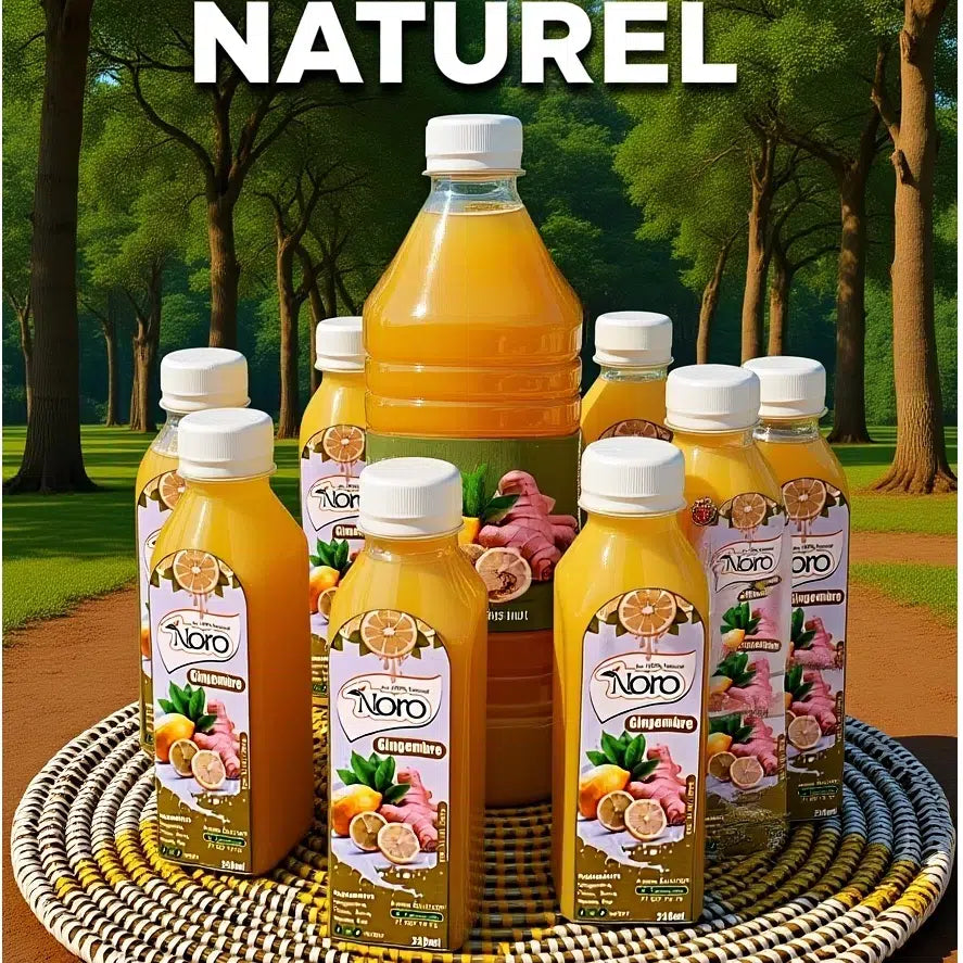 Jus de gingembre naturel 1L – Boisson santé artisanale, digestion &amp; énergie