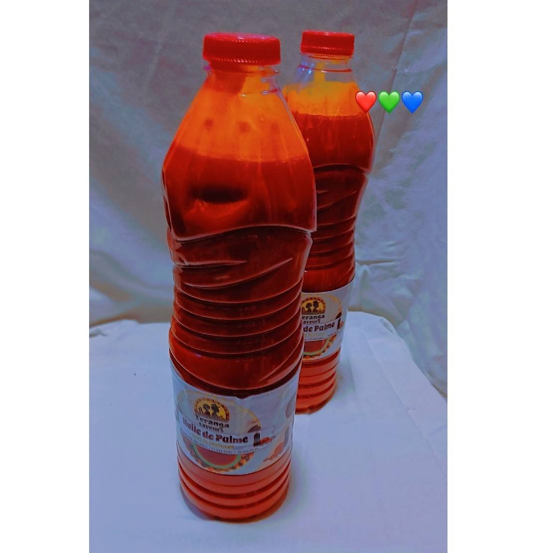 Miel et huile de palme 1,5 L – Produit naturel, miel pur artisanal