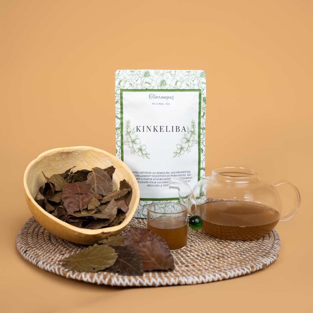 Infusion Kinkeliba Menthe Verte Bio – Tisane Detox Digestive Tearanga
