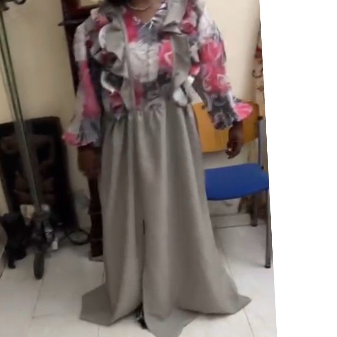Robe femme coton longue fleurie élégante, bohème chic, été grande taille