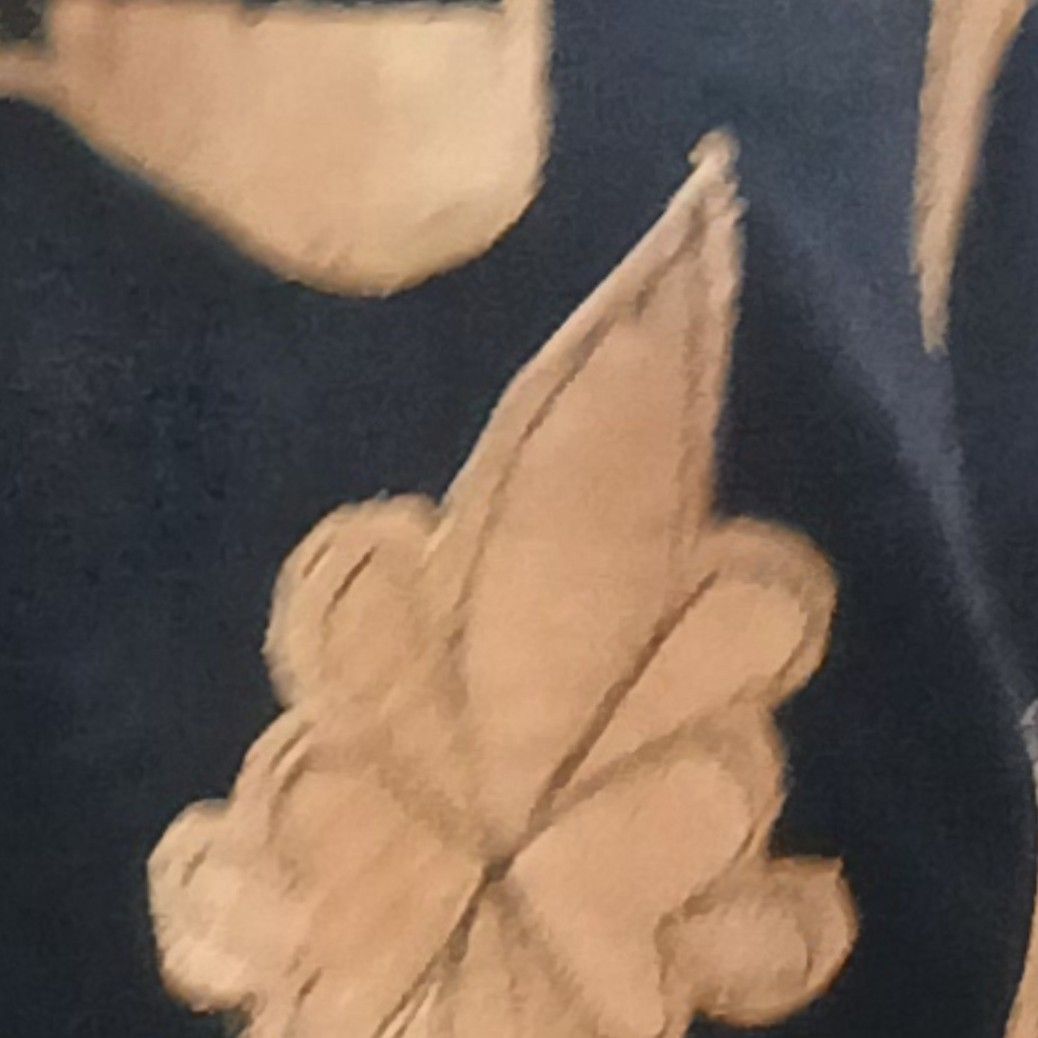 Boubou noir broderie dorée femme