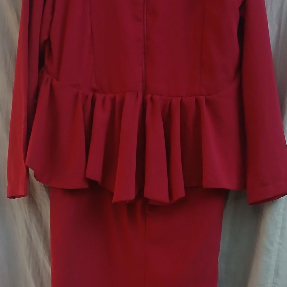 Robe femme en lycra avec pagne tisse a la taille