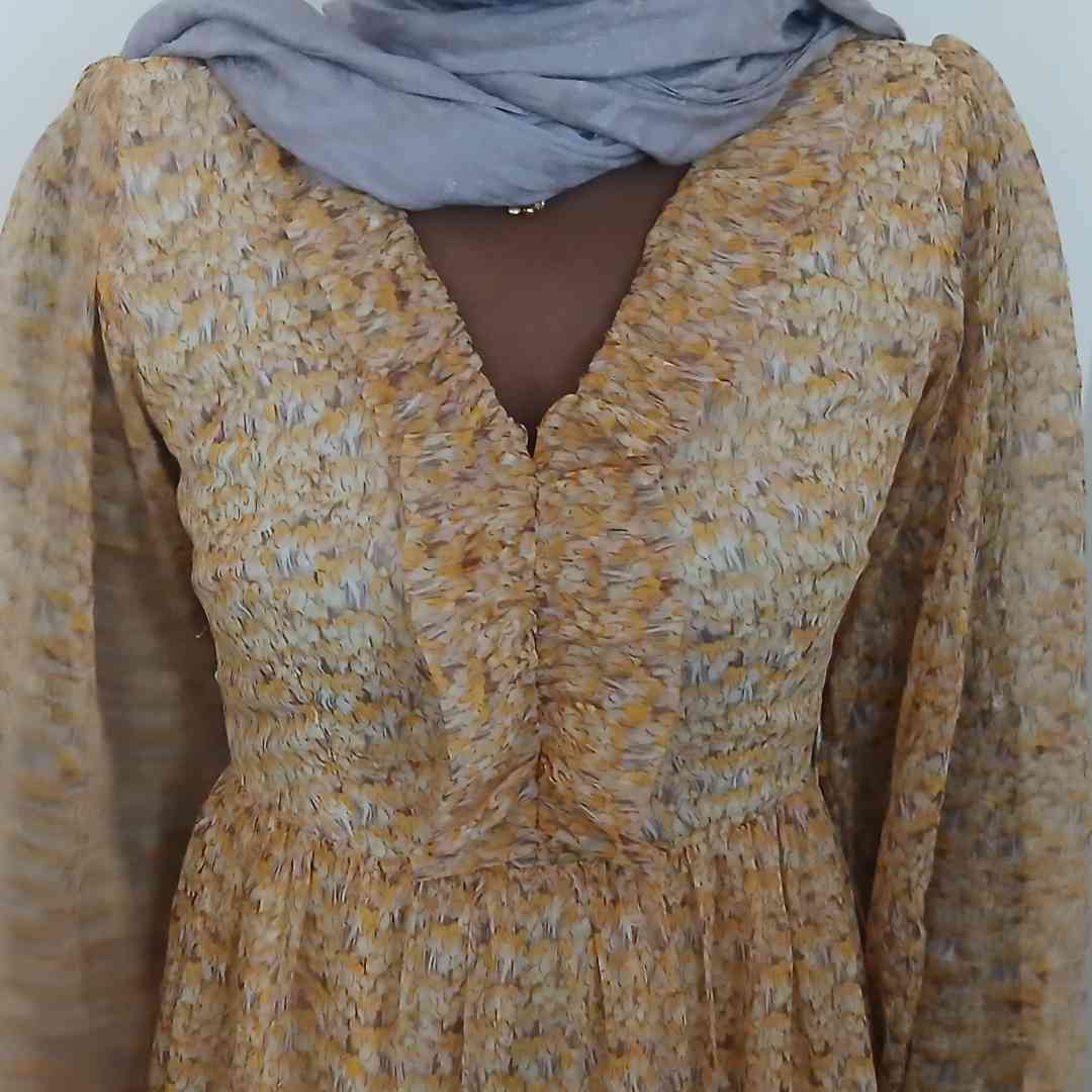 Robe longue fleurie femme en coton, style bohème chic, été et printemps
