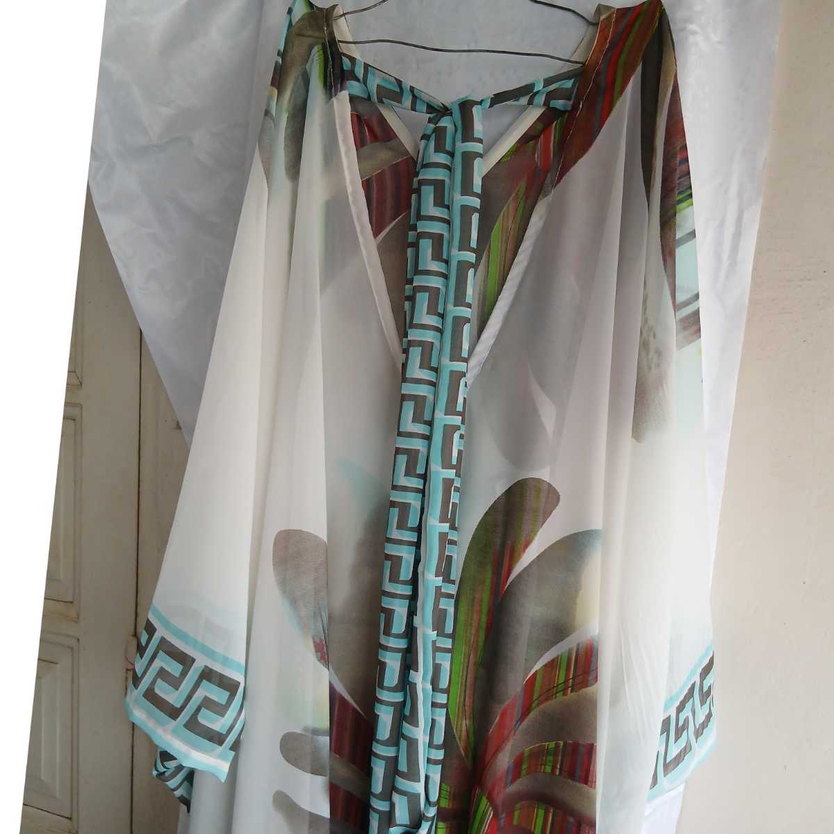 Tunique femme avec poches en chiffon crêpe, ample et chic, multi-tailles