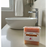 Savon argile rose et blanc