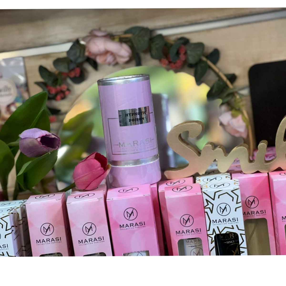 Parfum Marasi élégant 30ml ou 50ml, longue tenue, femme et homme, spray premium