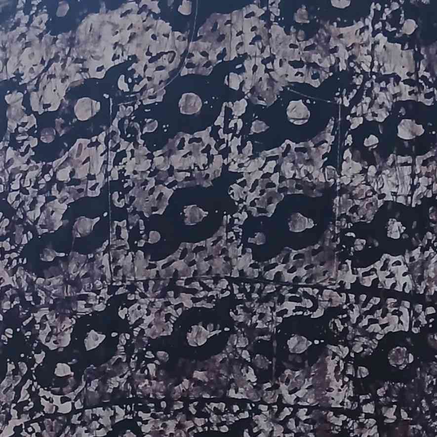 Robe batik femme ample coton noire blanche, été bohème grande taille