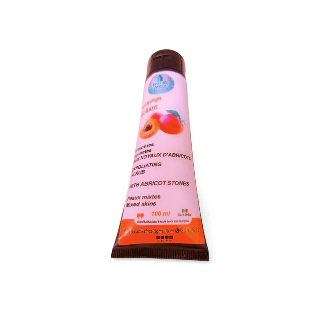 Gommage Visage Abricot Vegan - Éclat et Douceur Naturelle 100 ml - Enrichi en Extraits Naturels