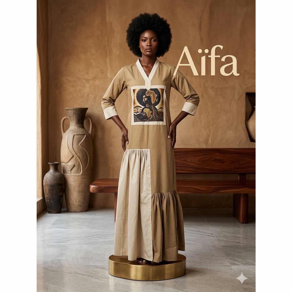 Robe deux tons personnalisée pour un style unique et élégant