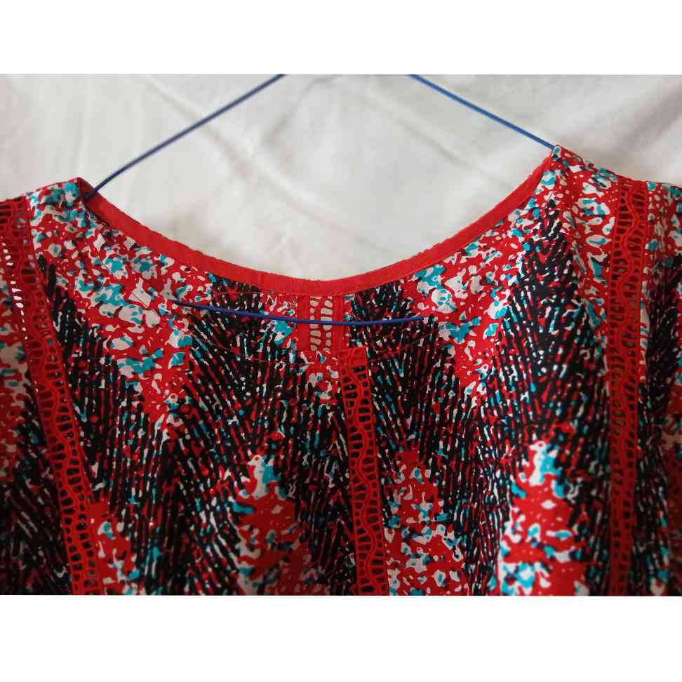 Ensemble wax rouge femme