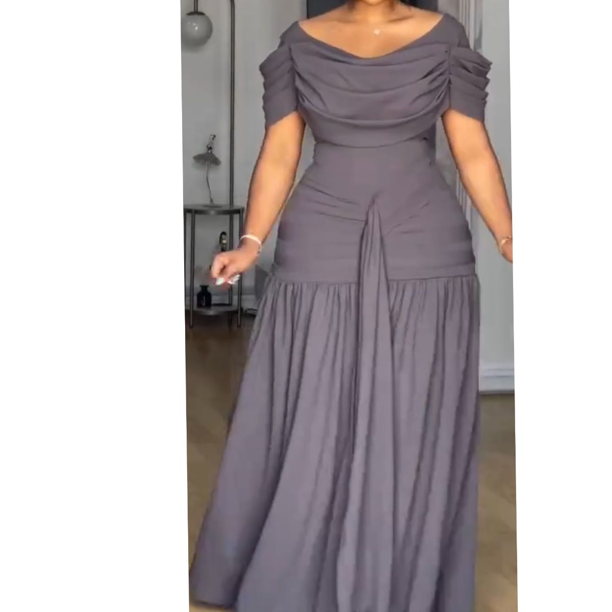 Robe en coton femme élégante, longue ou courte, couleurs multiples