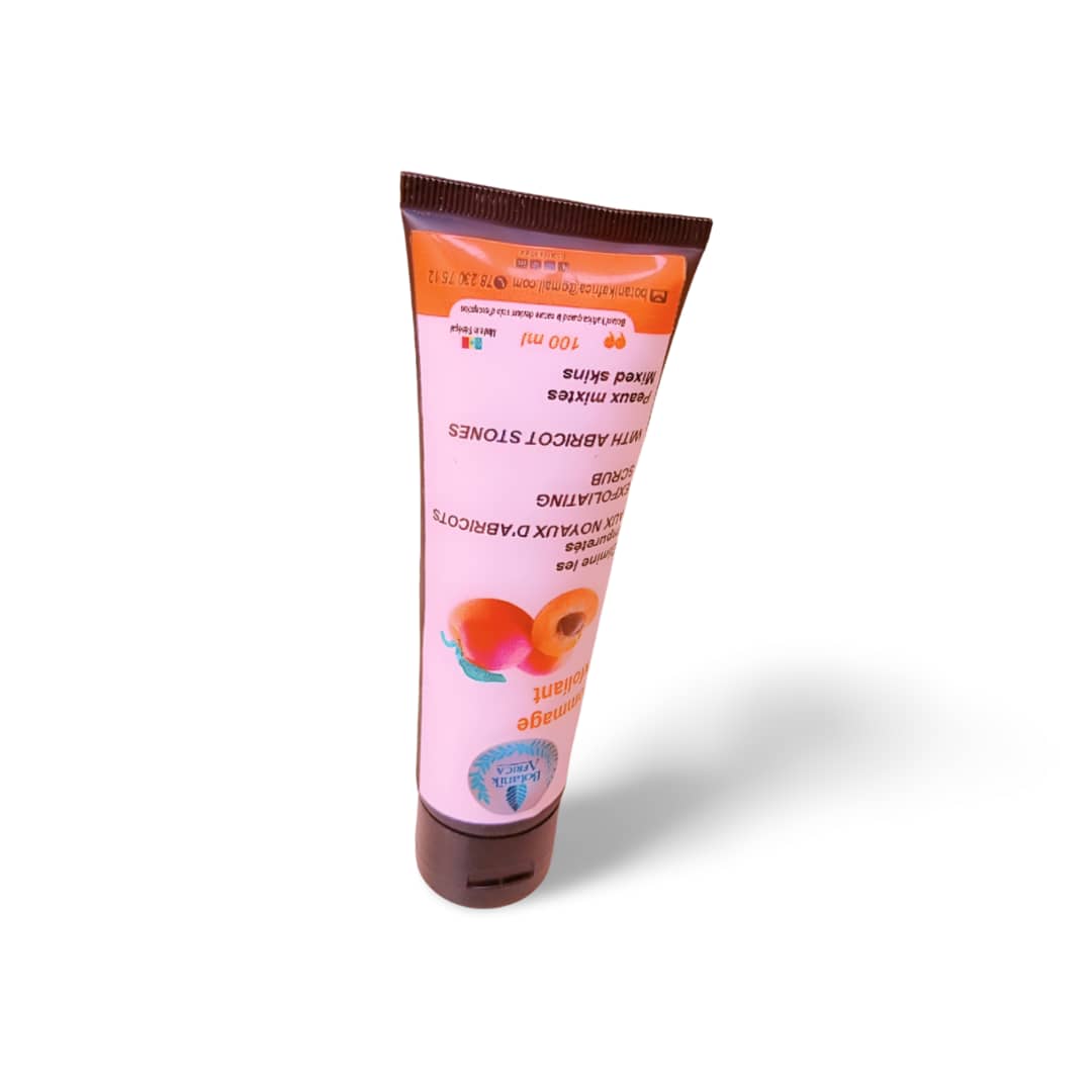 Gommage Visage Abricot Vegan - Éclat et Douceur Naturelle 100 ml - Enrichi en Extraits Naturels