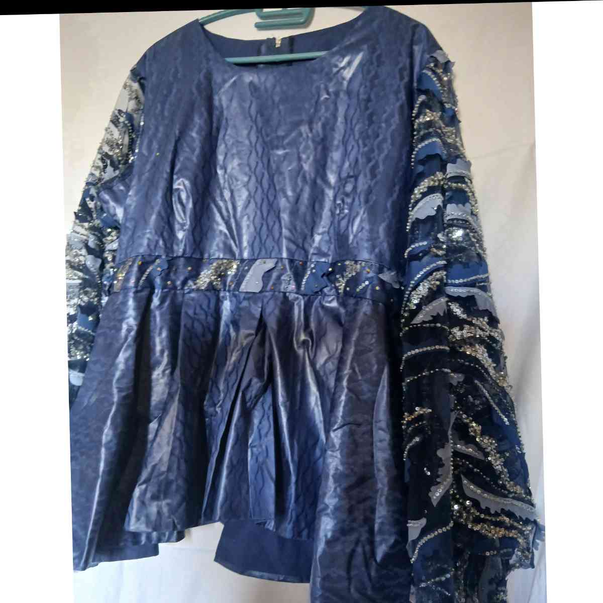 Ensemble Geztner dentelle bleu marine femme élégant soirée ou mariage