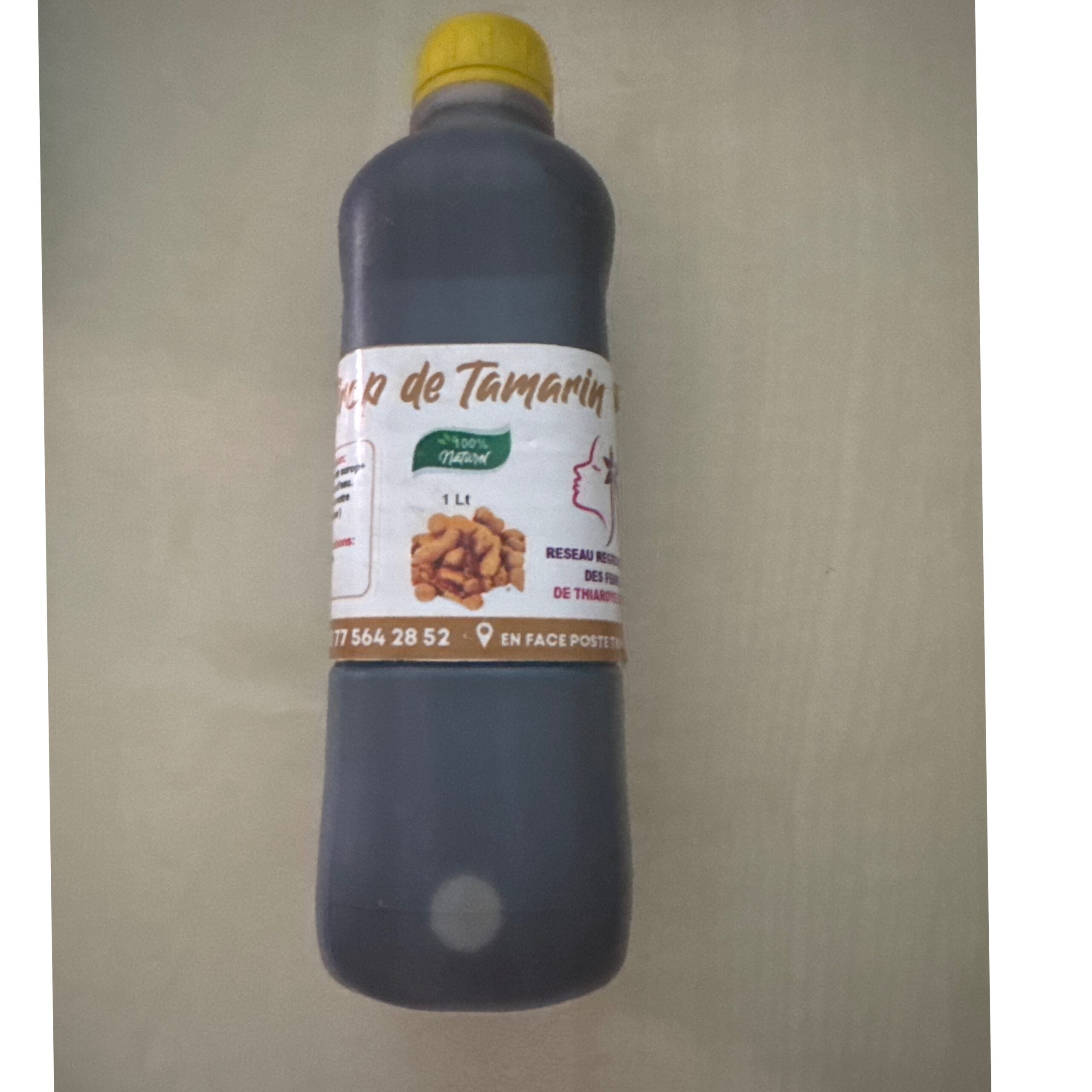 Sirop tamarin naturel 1L riche en vitamine C