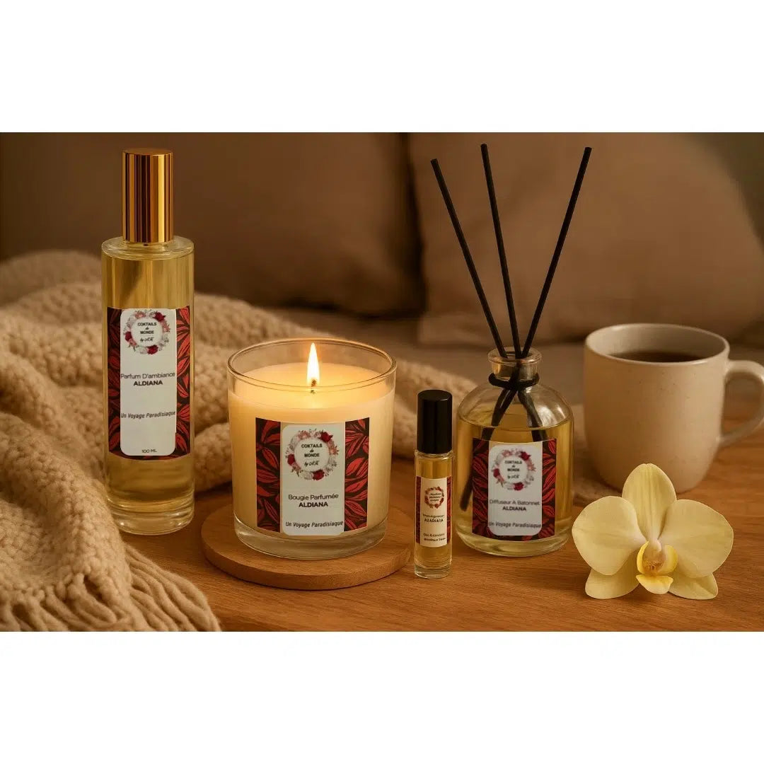 Gamme ALDIANA senteur florale élégante et ambiance apaisante