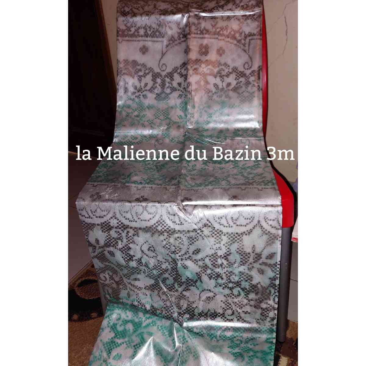 Bazin thioup vip 5m – Tissu bazin malienne femme cérémonie élégant premium