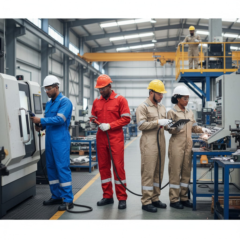 Combinaison Professionnelle Haute Visibilité - Sécurité et Style