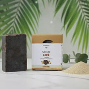 Savon purifiant naturel Gowé &amp; Oliban – Peaux mixtes à grasses, fait main