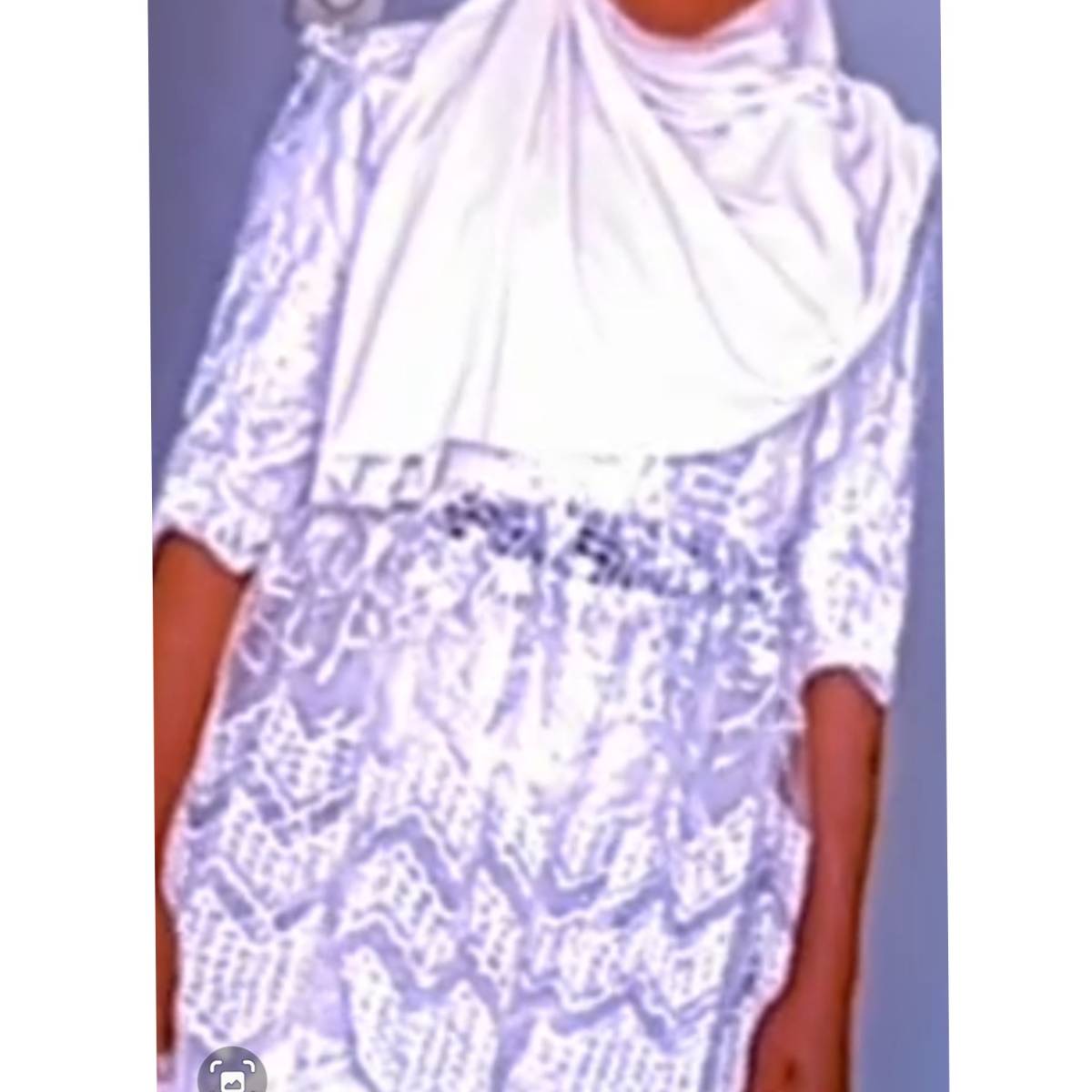 Ensemble femme marinière jupe en dentelle blanc chic et unique