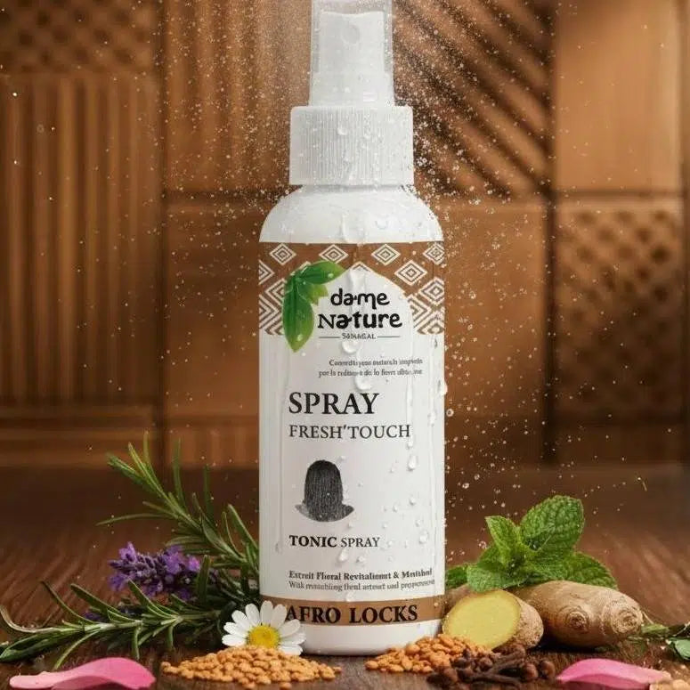 Spray soin hydratant naturel pour locks et cuir chevelu