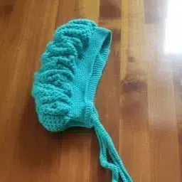 Bonnet de nuit crochet fait main écologique, éco-responsable