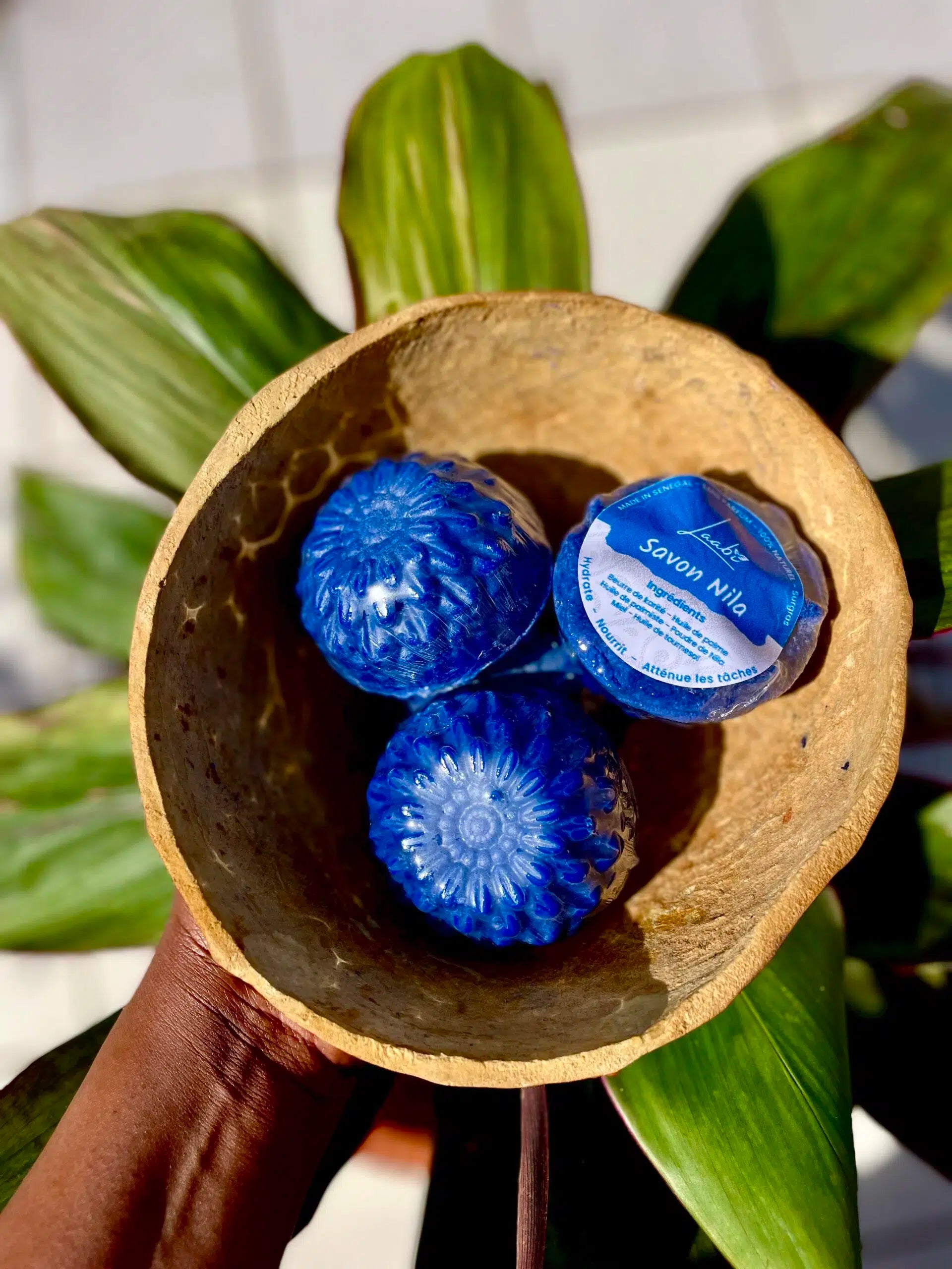 Savon naturel pur à la poudre de Nila sans parfum ni colorant