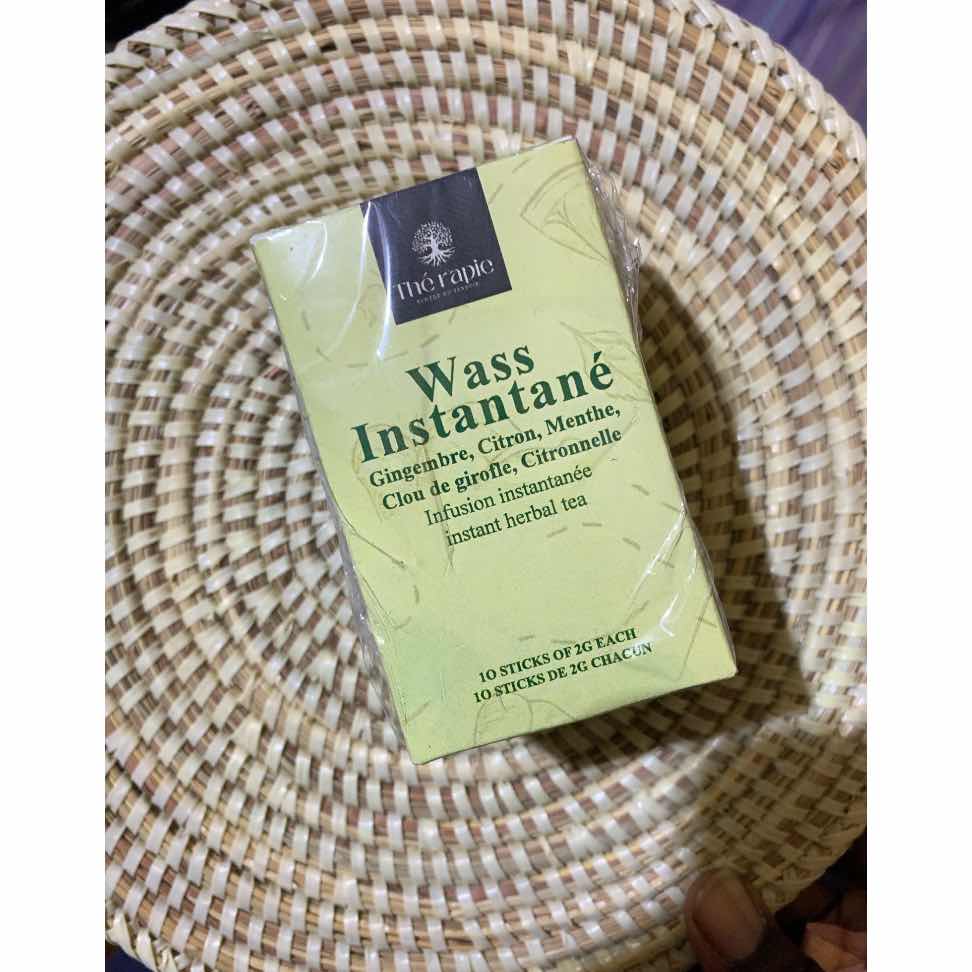 Thé instantané énergie - Infusion digestive naturelle citron menthe 20g