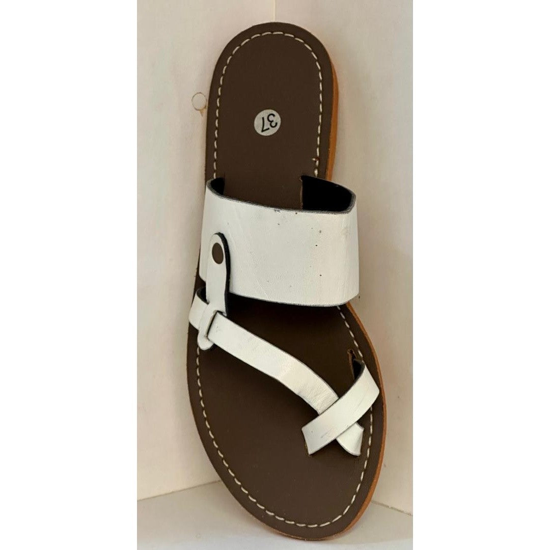 Sandale cuir femme confortable chic rose