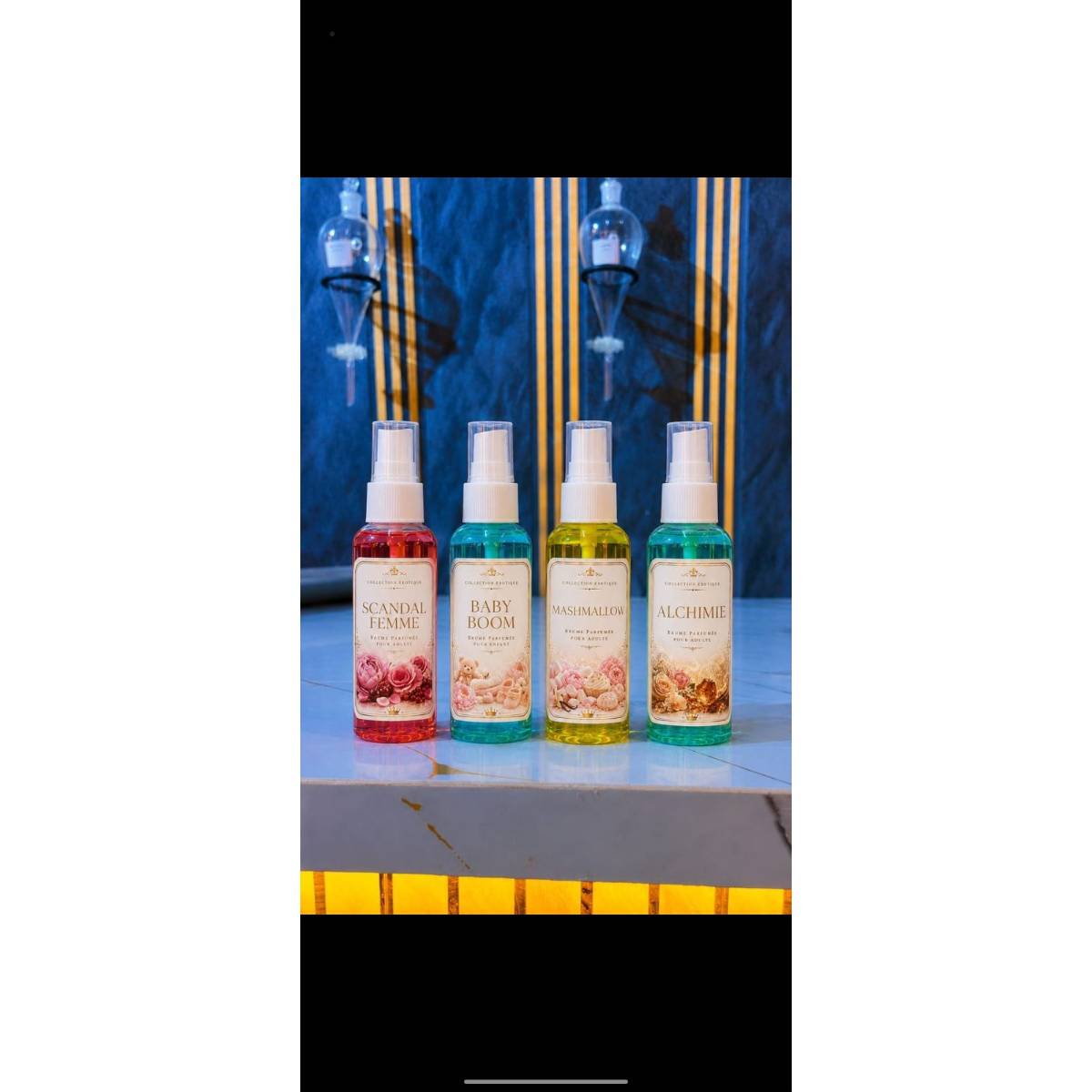 Brume Parfumée pour corps 100ml – Parfum d'ambiance naturel longue durée