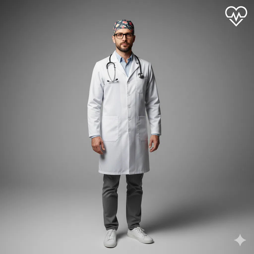 Blouse Blanche Médicale et Laboratoire