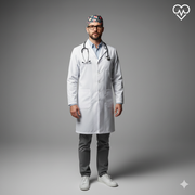 Blouse Blanche Médicale et Laboratoire