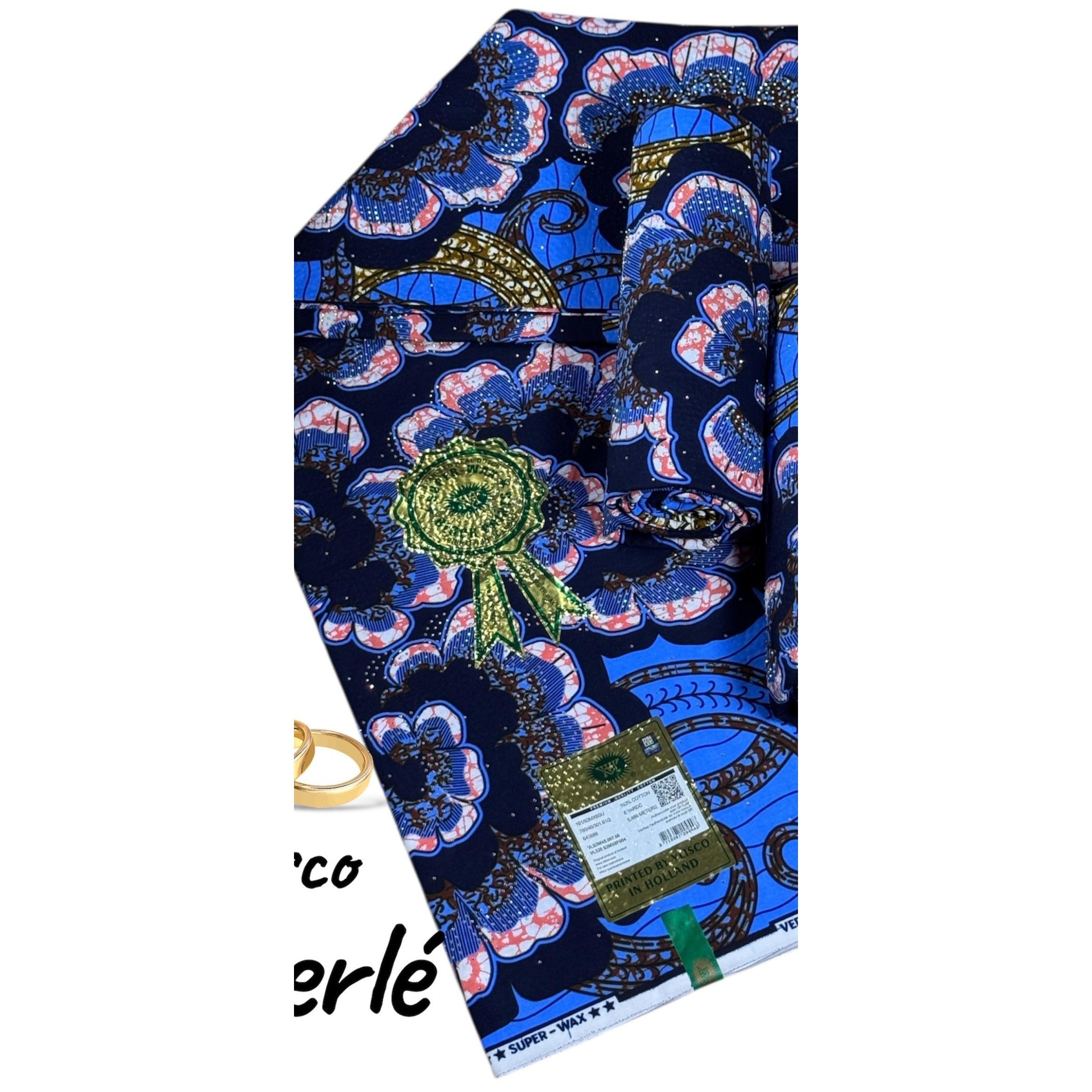 Tissu Wax Ankara Premium - Éclat Culturel