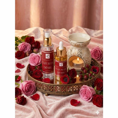 Gamme Fleur du Désir jasmin, gardénia et néroli